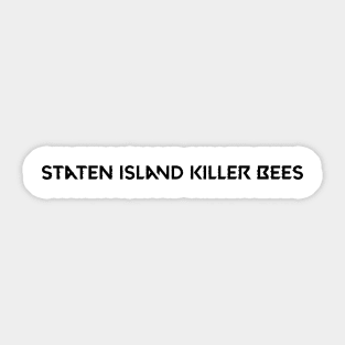 Wutang clan Staten island killer bees Sticker